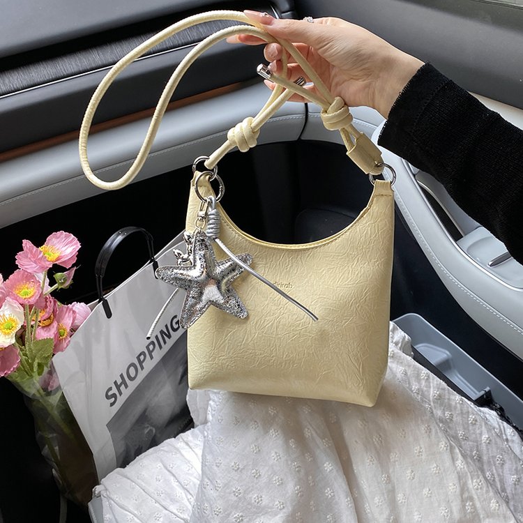 PU Magnetic Closure One Shoulder Crossbody Handbag Summer 2025 - Image 2
